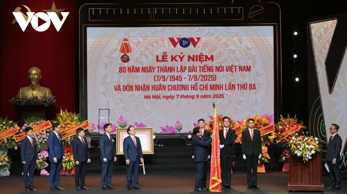 VOV celebrates 80th founding anniversary, honoured with Ho Chi Minh Order